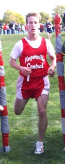 Ryan Teising of Naperville Central.